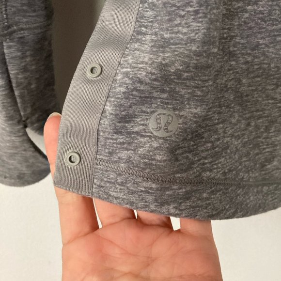 Lululemon Rulu Hill & Valley Turtleneck Heathered Slate - Picture 8 of 10